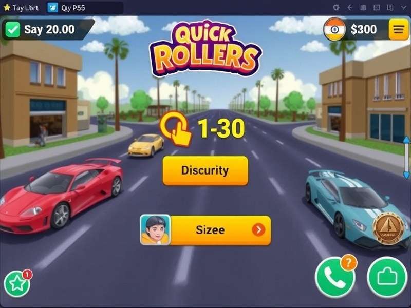 Quick Rollers Game Interface